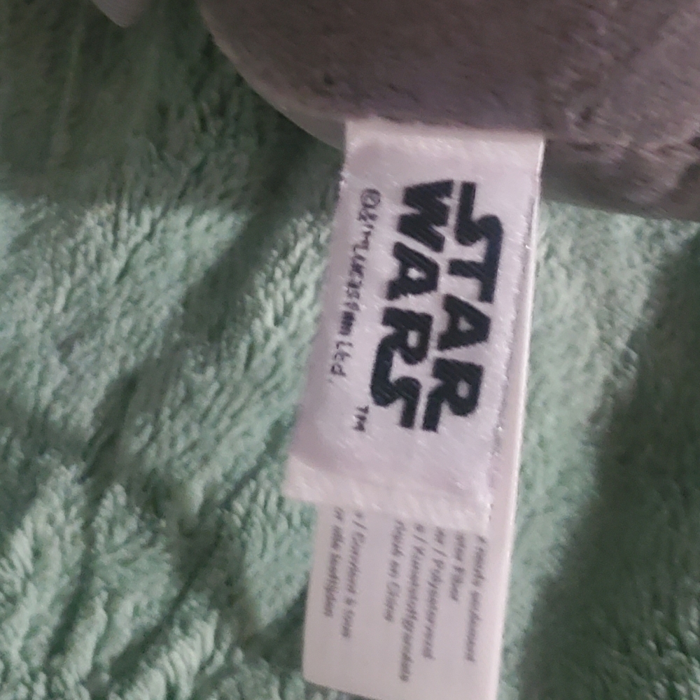 Star Wars Ahsoka Tano Plush Toy with Blue and Orange Design - Picture 6 of 6